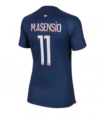 Paris Saint-Germain Marco Asensio #11 Hemmatröja Kvinnor 2023-24 Kortärmad